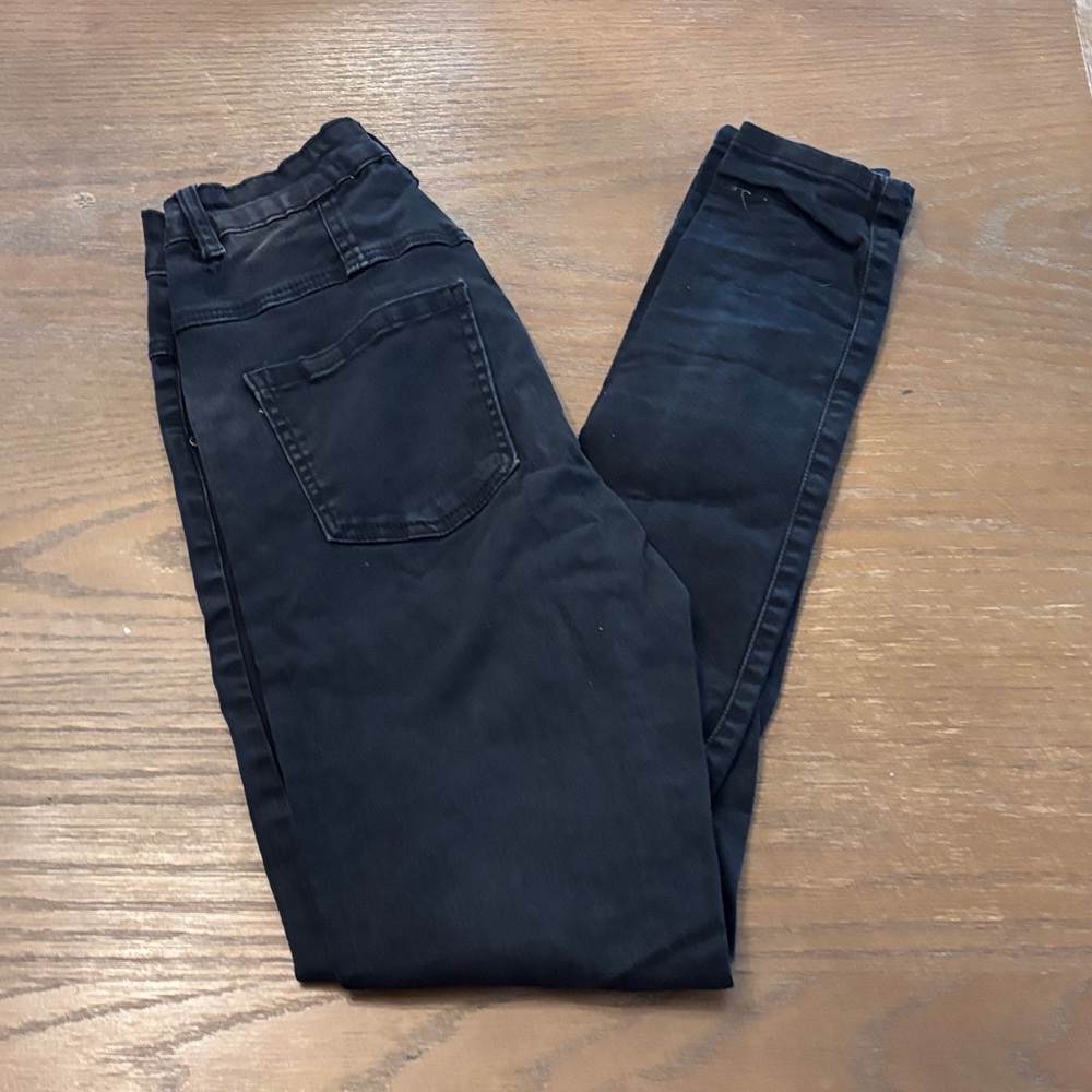 Elegant Black Skinny Women's Pants